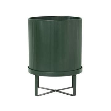 Jardinière de balcon en acier beige Bau - Ferm Living